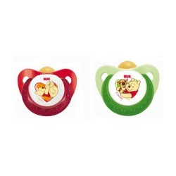 CHUPETE NUK LATEX TALLA 2 WINNIE THE POOH 2 UNIDADES
