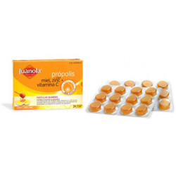 JUANOLA PROPOLIS MIEL VITAMINA C ZINC LIMON Y MIEL