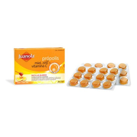 JUANOLA PROPOLIS MIEL VITAMINA C ZINC LIMON Y MIEL JUANOLA PROPOLIS MIEL VITAMINA C ZINC LIMON Y MIEL