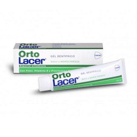 ORTOLACER GEL DENTIFRICO MENTA 75 ML ORTOLACER GEL DENTIFRICO MENTA 75 ML