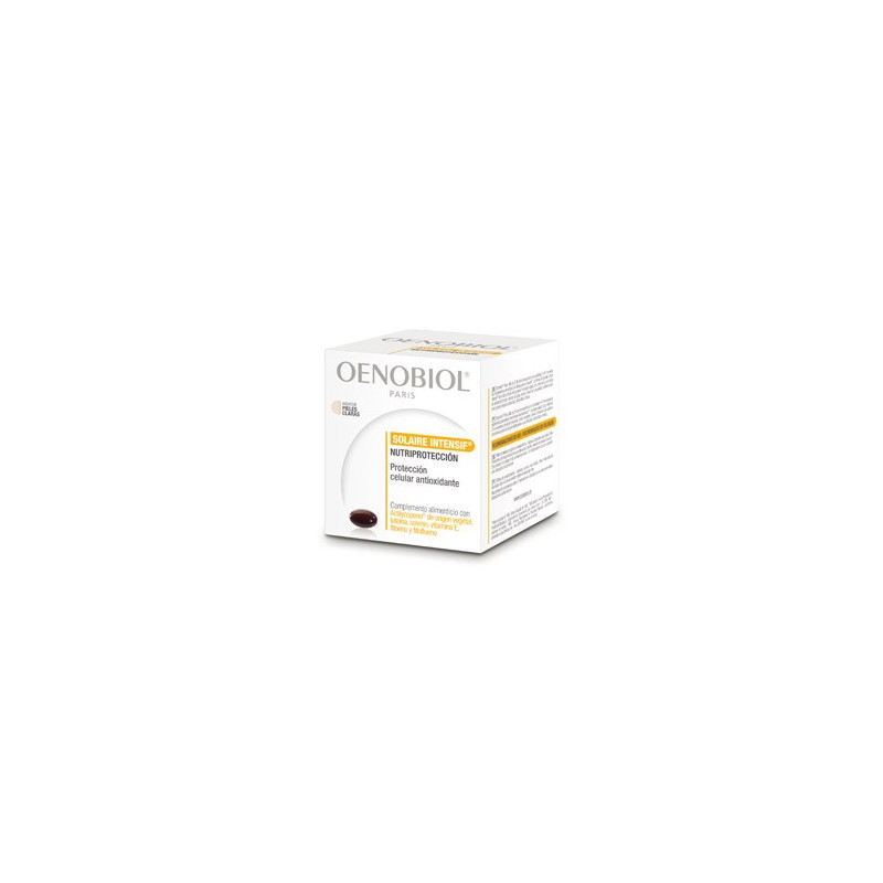 OENOBIOL SOLAIRE INTENSIF NUTRIPROTECCION 30 CAPSULAS