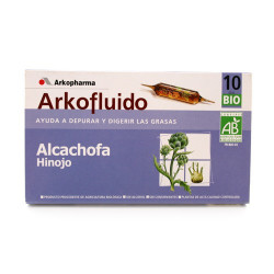 ARKOFLUIDO ALCACHOFA - HINOJO AMPOLLAS BEBIBLES 10 AMP