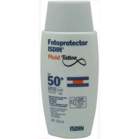 FOTOPROTECTOR ISDIN FLUID TATOO FACTOR 50+ FOTOPROTECTOR ISDIN FLUID TATOO FACTOR 50+