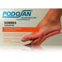 PODOSAN SOBRES PARA LA TRANSPIRACIÓN DE LOS PIES.