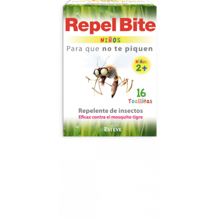 REPEL BITE NIÑOS TOALLITAS 16 UNID. REPEL BITE NIÑOS TOALLITAS 16 UNID.