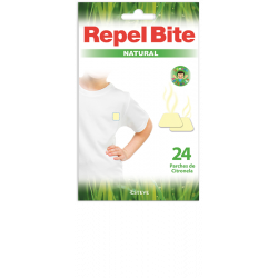 REPEL BITE NATURAL PARCHES 24 UNIDADES