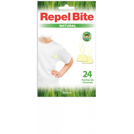 REPEL BITE NATURAL PARCHES 24 UNIDADES