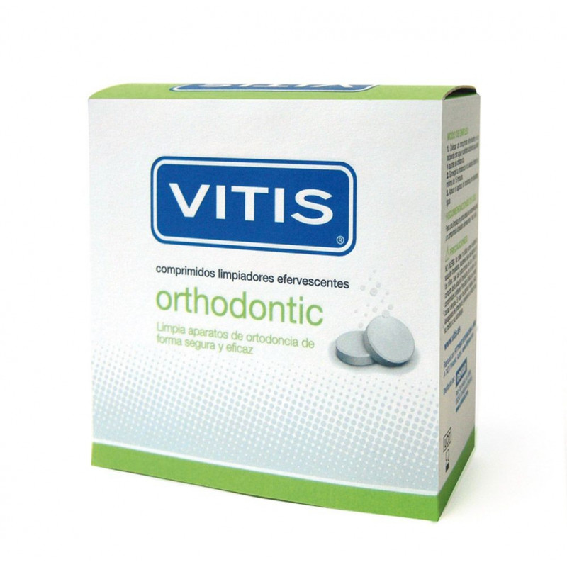 VITIS ORTHODONTIC COMPRIMIDOS LIMPIADORES 32 UNIDADES