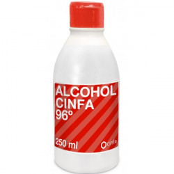 ALCOHOL 96º CINFA 250 ML
