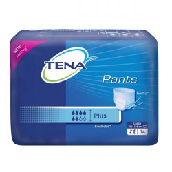 TENA PANTS PLUS ABSORBENTE GRANDE 14 UN