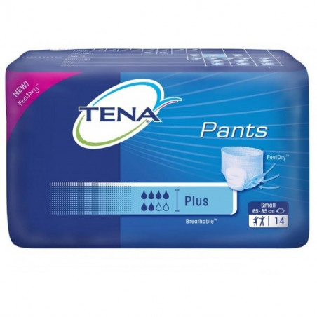 TENA PANTS PLUS ABSORBENTE PEQUEÑA TENA PANTS PLUS ABSORBENTE PEQUEÑA