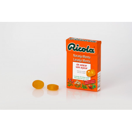 RICOLA CARAMELOS NARANJA MENTA RICOLA CARAMELOS NARANJA MENTA