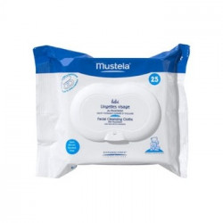 MUSTELA TOALLITAS FACIALES 25U 25 TOALLITAS