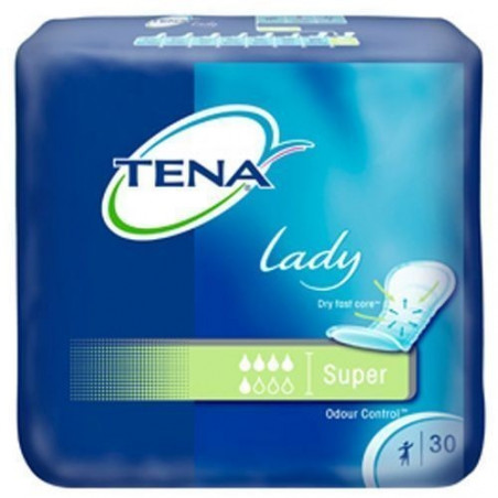 TENA LADY COMPRESA SUPER 30 UN TENA LADY COMPRESA SUPER 30 UN