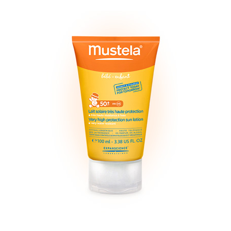 MUSTELA LECHE SOLAR INFANTIL PROTECCION 50+