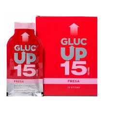 GLUC UP SABOR FRESA 10 STICKS 15GR