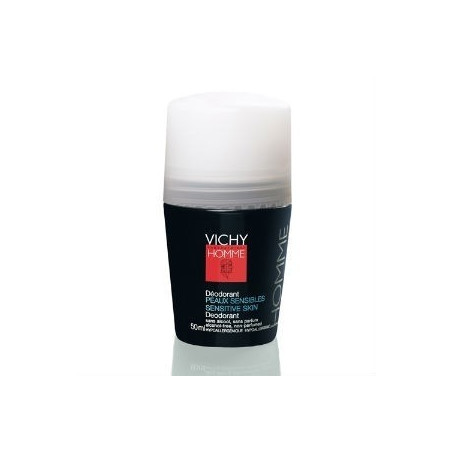 VICHY HOMME DESODORANTE PIEL SENSIBLE ROLL ON 50 ML VICHY HOMME DESODORANTE PIEL SENSIBLE ROLL ON 50 ML