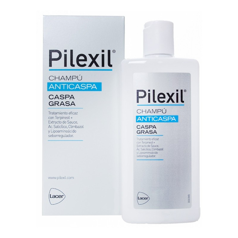 PILEXIL CHAMPU CASPA GRASA 300 ML