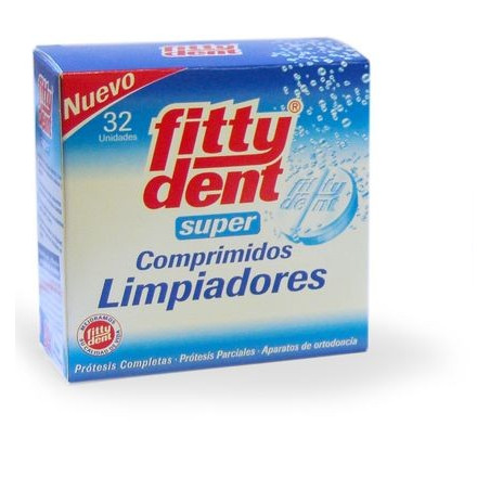 FITTYDENT SUPER COMPRIMIDOS LIMPIADORES 32 UNIDADES