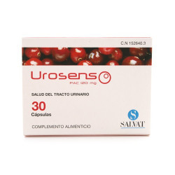 UROSENS PAC 120 MG 30 CAPSULAS