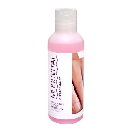 MUSSVITAL QUITA ESMALTE SIN ACETONA 150 ML 