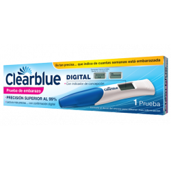 CLEARBLUE DIGIT TEST EMBARAZO  PRUEBA DE EMBARAZO CON INDICADOR