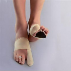 CORRECTOR DOBLE HALLUX VALGUS + PLANTAR TALLA M PIE DERECHO