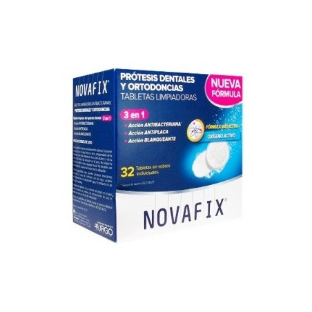 NOVAFIX TABLETAS ANTIBACTER 108 TAB