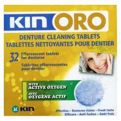 KIN ORO TABLET LIMPIADORAS 32 TABLETAS