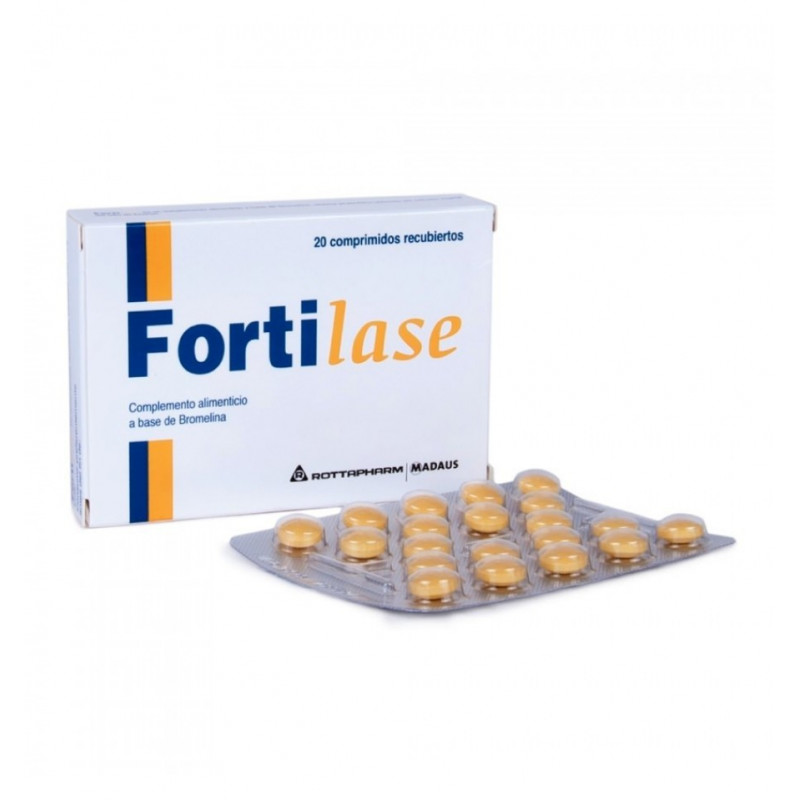 FORTILASE 20 COMPRIMIDOS 