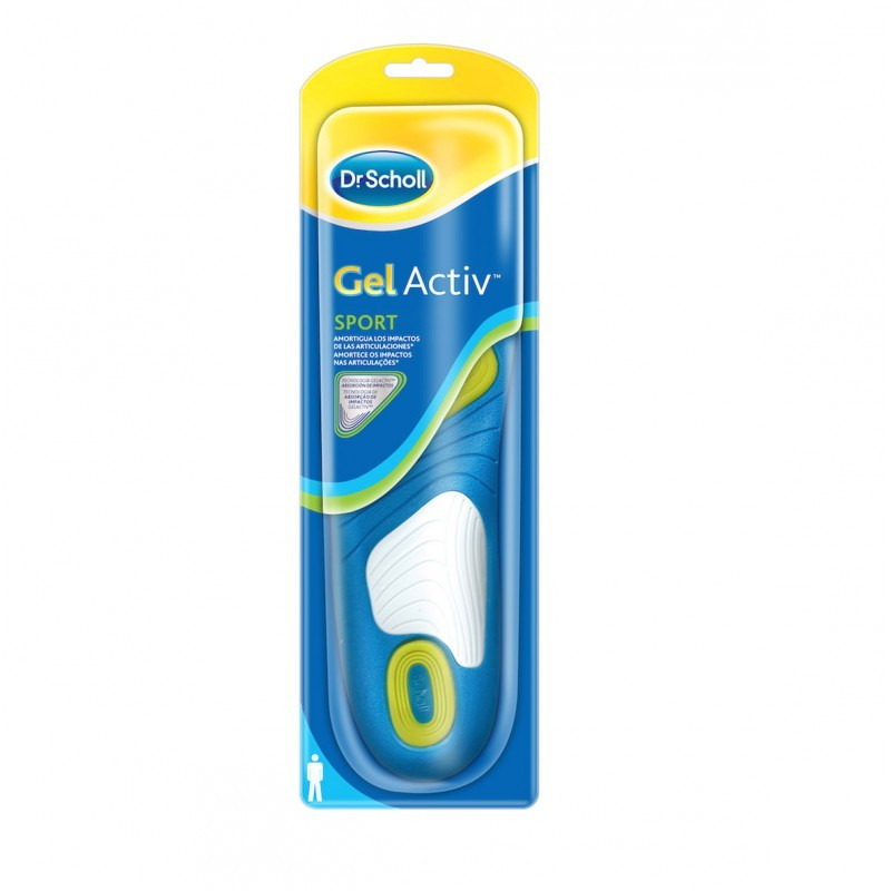 PLANTILLAS DR SCHOLL GEL ACTIV SPORT HOMBRE