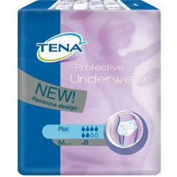 TENA PROTECTIVE UNDERWEAR PLUS M 12 UN