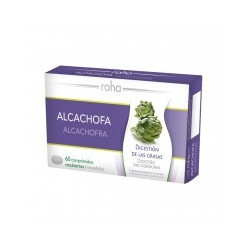 ROHA ALCACHOFA 60 GRAGEAS                           400 MG 60 GRAGEAS