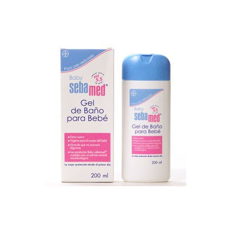 Gel baño suave bebe 200 ml