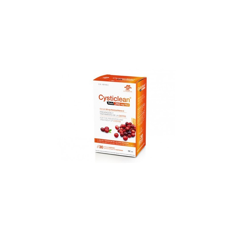 CYSTICLEAN FORTE 30 CAPSULAS