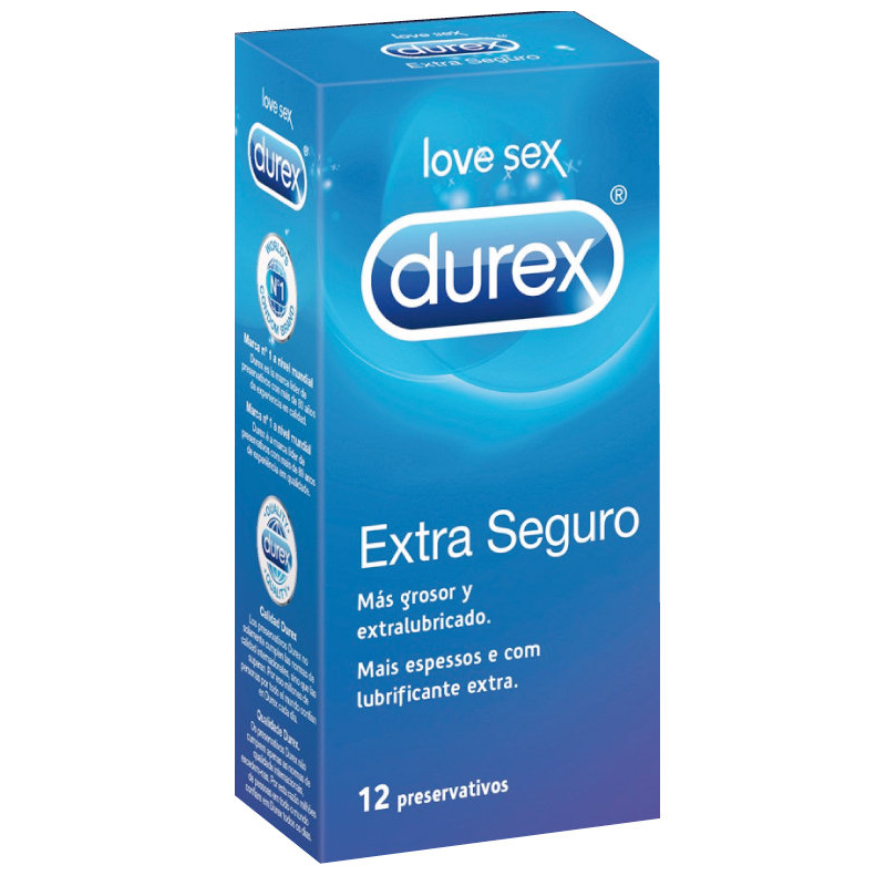 DUREX EXTRA SEGURO EASY ON 12U