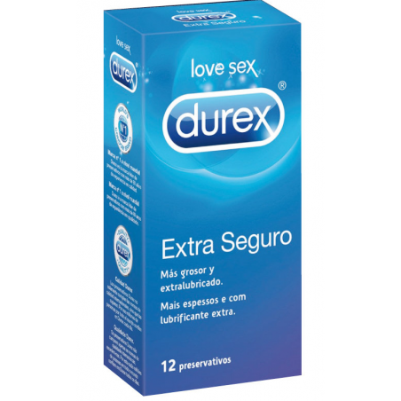 DUREX EXTRA SEGURO EASY ON 12U