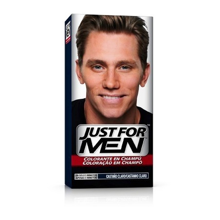 JUST FOR MEN CABELLO CASTAÑO CLARO 30 CC CASTAÑO CLARO JUST FOR MEN CABELLO CASTAÑO CLARO 30 CC CASTAÑO CLARO