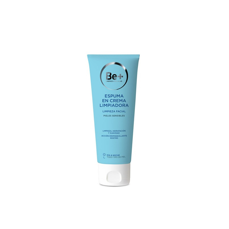 BE+ ESPUMA EN CREMA LIMPIADORA PIELES SENSIBLES 200ML