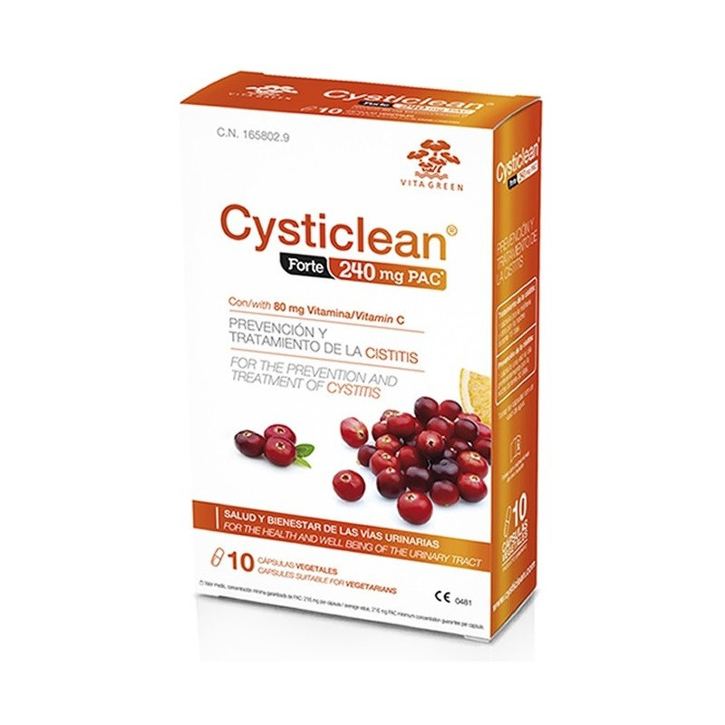 CYSTICLEAN FORTE 10 CAPSULAS