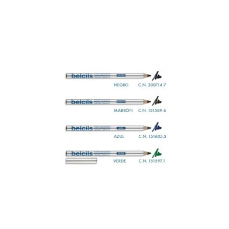 BELCILS LAPIZ PERFILADOR OJOS HIPOALERGENICO TEXT CREMOSA AZUL