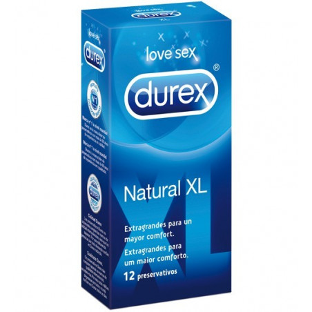 DUREX NATURAL XL 12U DUREX NATURAL XL 12U