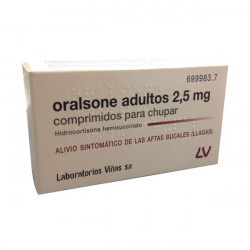 ORALSONE  ADULTOS 2,5 mg...