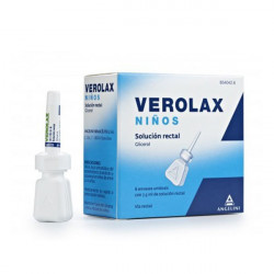 VEROLAX NIÑOS SOLUCION RECTAL