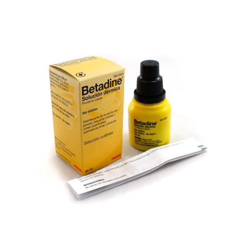 BETADINE SOLUCION DERMICA