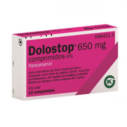 DOLOSTOP 650 MG COMPRIMIDOS