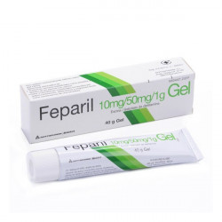 FEPARIL 10mg/g + 50mg/g GEL