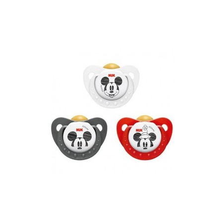 CHUPETE NUK LATEX TALLA 1 MICKEY MOUSE CHUPETE NUK LATEX TALLA 1 MICKEY MOUSE