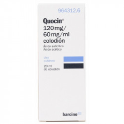 QUOCIN 120 mg/ 60 mg/ ml COLODION