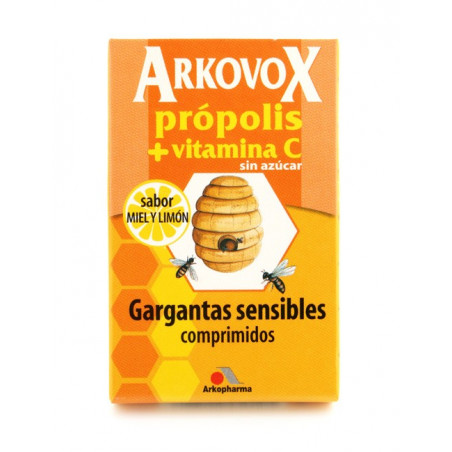 ARKOVOX PROPOLIS + VITAMINA C 20 COMP MIEL Y LIMON ARKOVOX PROPOLIS + VITAMINA C 20 COMP MIEL Y LIMON